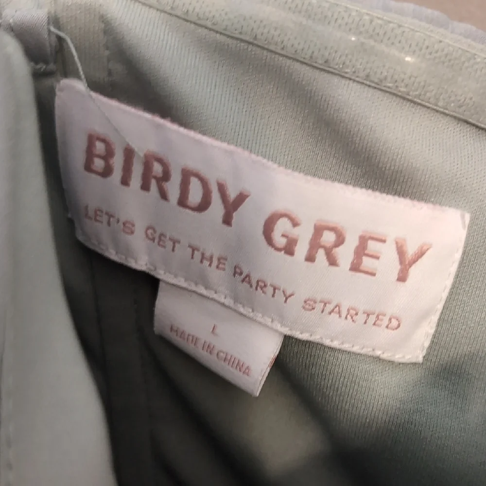 Birdy Grey Strapless Sage Green Dress - Picture 2 of 10
